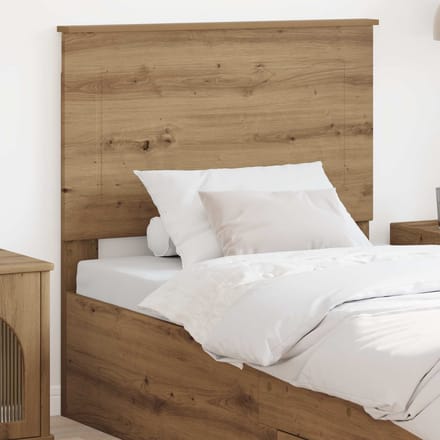 vidaXL - Hoofdbord - Artisan - Eik - Geconstrueerd - hout