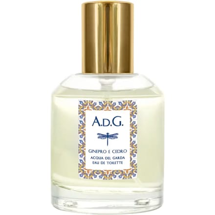 Eau de toilette met jeneverbes en cederhout Acqua Del Garda
