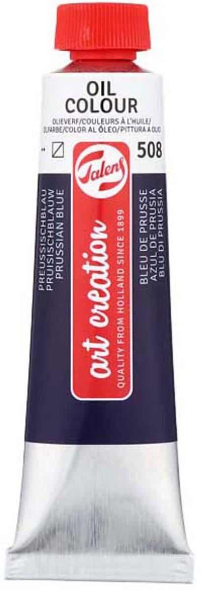 Olieverf tube pruisischblauw 40ml schilderen creatief.