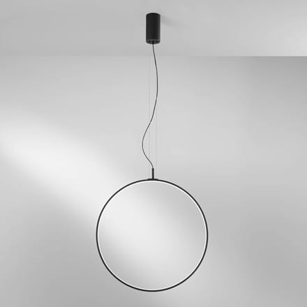 Luce Ambiente Design Toorx LED hanglamp, zwart, Ø 60 cm, metaal, CCT