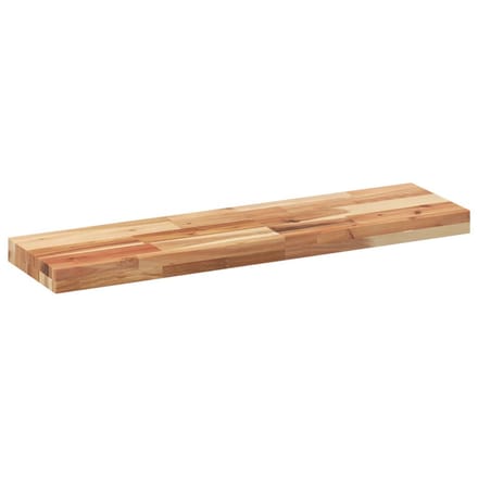 vidaXL - Wandschappen - 4 - st - zwevend - olieafwerking - 100x20x4 - cm - acaciahout