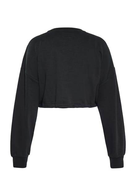 Mymo Sweatshirt Dames zwart