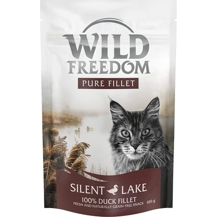 100g Wild Freedom Eendenfilet Filet Kattensnacks