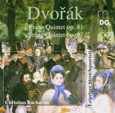 Christian Zacharias & Leipziger Streichquartett - Dvořák: Piano Quintet | String Quintet (CD)