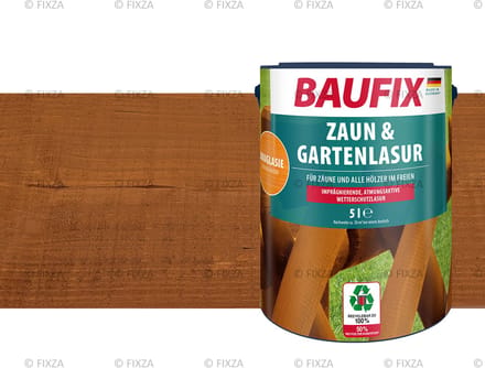 BAUFIX Schutting- en tuinbeits 5 liter (Douglas spar, zijdeglans)