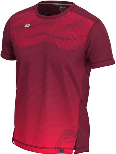 42k Running Pangea T-shirt Met Korte Mouwen Rood S