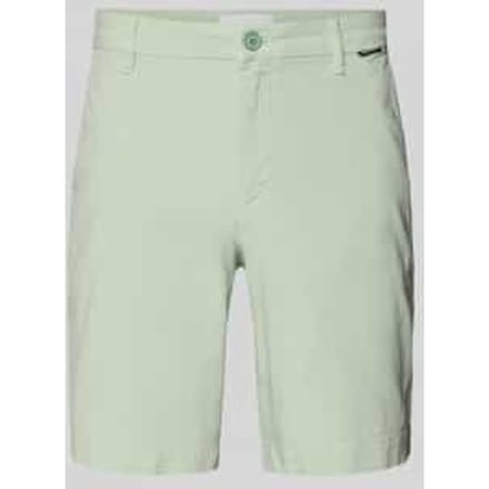 regular fit korte chino van katoenmix model 'CHINO'