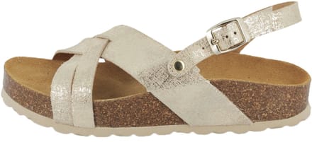 Kelonia leren sandalen