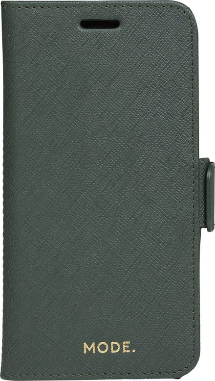 iPhone 11 Pro Bookcase hoesje - dbramante1928 - Effen Donkergroen - Leer