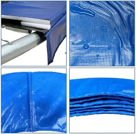 Trampoline Veiligheidsmat - Trampolinebeschermer Randmat - Veilig Springen - UV-bestendig Scheurvast - 305 cm - Blauw