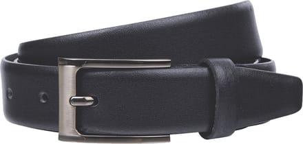 LINDENMANN leren heren riem - blauw