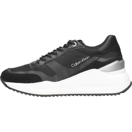 Calvin Klein - Internal Wedge Lace Up-nylon Mix Zwart 41