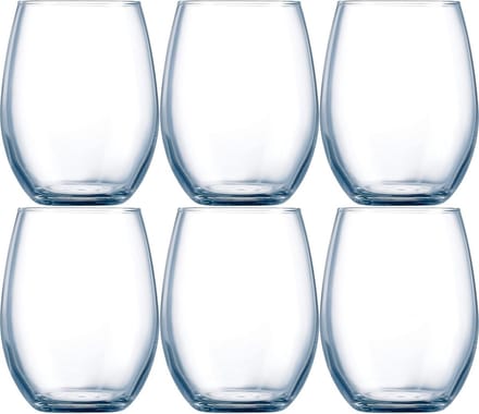 Chef & Sommelier luxe Drinkglazen - 12x stuks - 360 ml - glas - waterglas