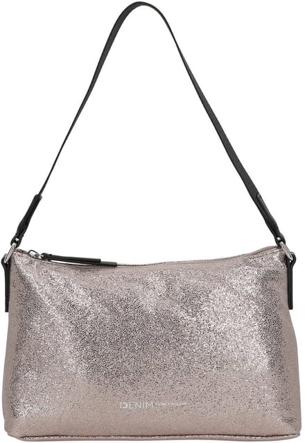 TOM TAILOR schoudertas Quinn Shoulder Bag Metallic Taupe brons