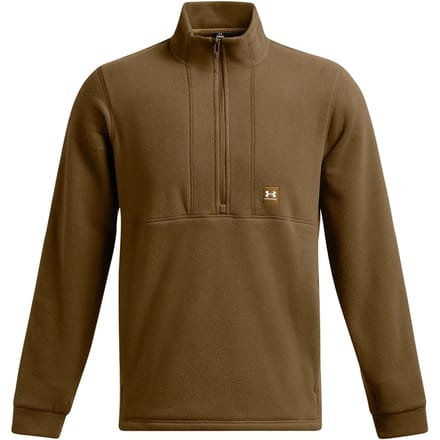 Under Armour Expanse Fleece Halfzip-Brn Size : SM