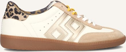 MRP Bomber Sneakers Dames - Leren Sneaker - Beige - Maat 42