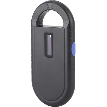 Lecteur de puce RFID 134,2 kHz pour appareil portable rechargeable USB ISO11784 5 FDXB ID64 gray