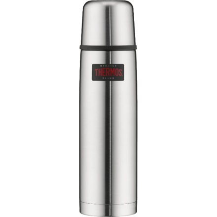 L&C thermosfles van roestvrij staal, mat, 0,75 liter