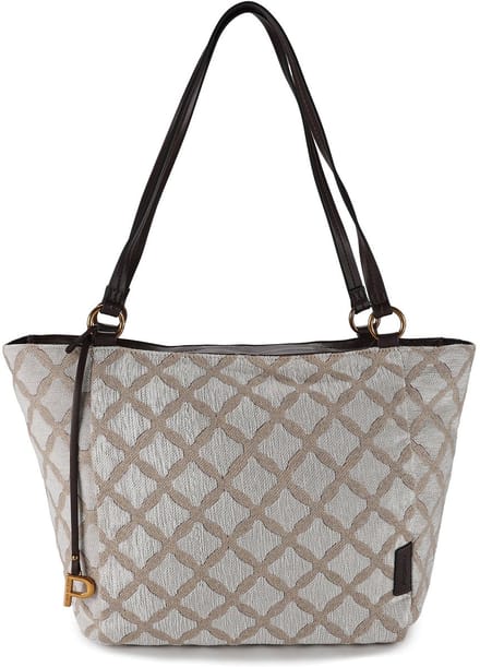 PICARD shopper schoudertas Circulus Shopper Cafe - Kombi beige crème