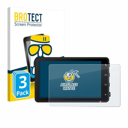 BROTECT - Screenprotector voor Garmin Catalyst 2 - Folie Beschermfolie Beschermglas matte 3 Stuks