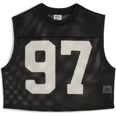 Mesh tanktop dames Puma ROSÉ Relaxed