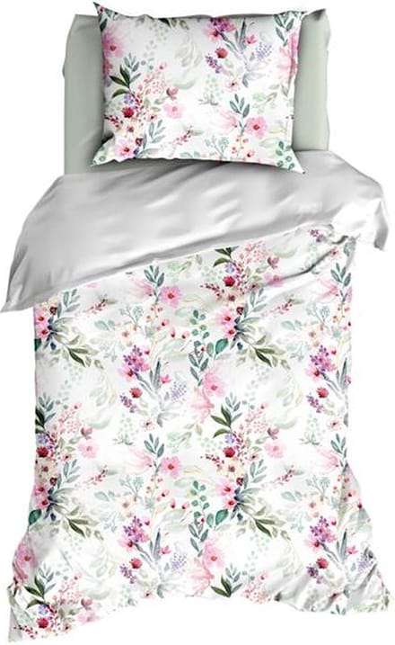 Satin d'Or Solange Dekbedovertrek - Eenpersoons - 140x200/220 cm - Multi