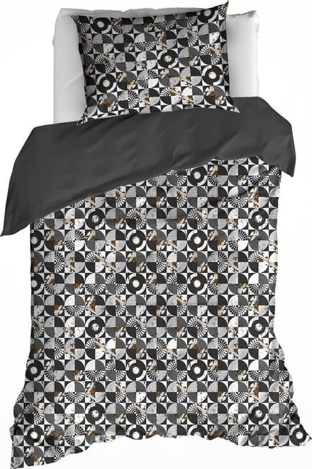 De Witte Lietaer Dekbedovertrek Division - Eenpersoons - 140 x 200/220 cm - Katoen