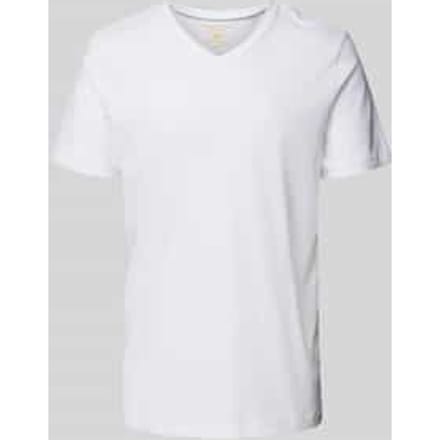 T-shirt met V-hals