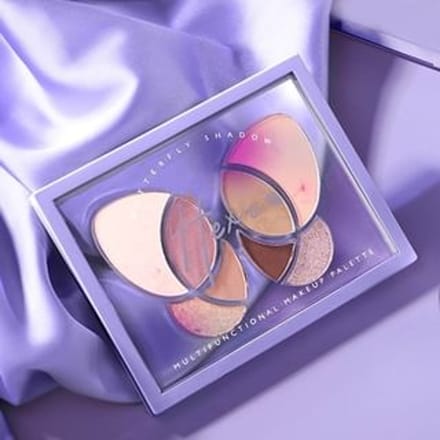 HEXZE - Butterfly 8 Colors Eyeshadow Palette - Purple Star #B02 - 8g