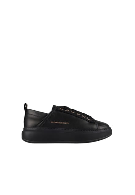 asbcwyw-0102-tbk Alexander Smith Vrouwen leder zwart