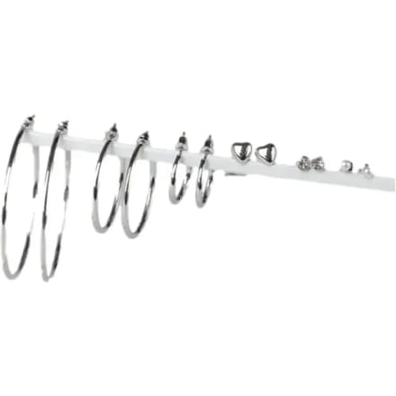 Set van creolen oorbellen dames 24 Colours