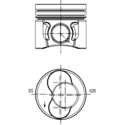 Zuiger KOLBENSCHMIDT 40 421 620
