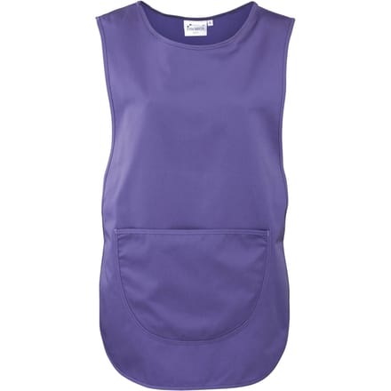 Premier Dames / Dames Pocket Tabard / Werkkleding (Pakket van 2) (Paars)