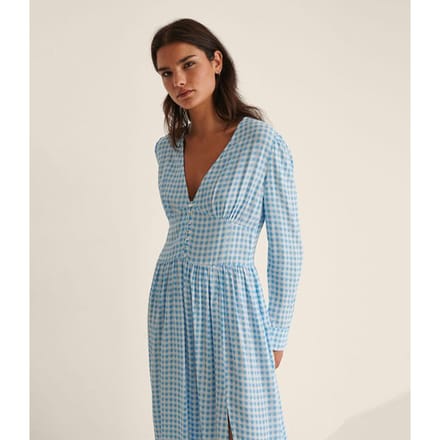 NA-KD - Maat EU 36 - Dames midi jurk
