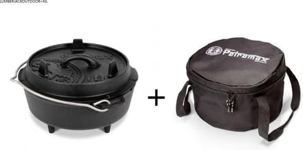 Petromax Dutch Oven set FT3 MET pootjes + Transporttas