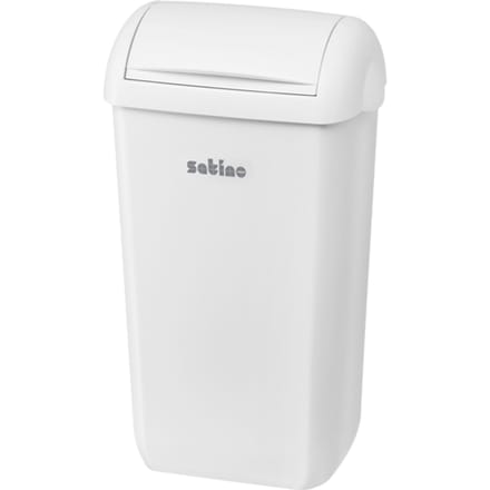 Dameshygiënebak Satino 23 liter wit 332590