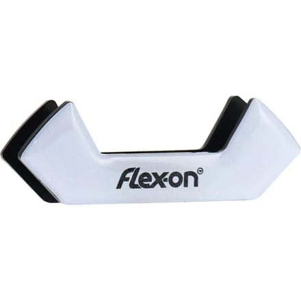 Verzinkte aluminium stijgbeugels met grip zwart/zwart/marineblauw Flex-On