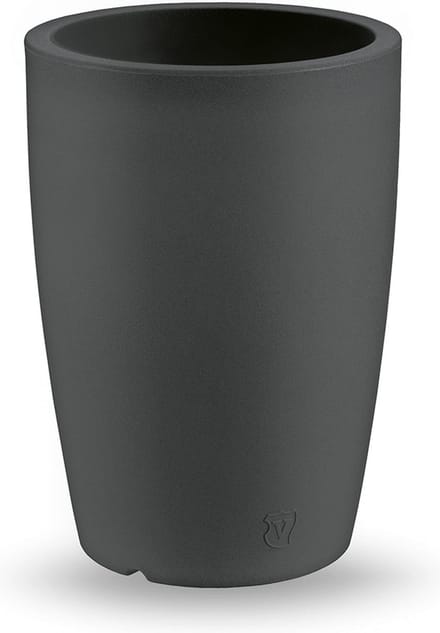 VECA - Bloempot Genesis, rond, H50 cm, antraciet
