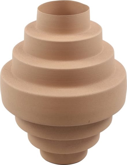 Countryfield Vaas Rana metaal L25B25H32,5CM roze