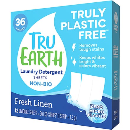 Tru Earth Eco Wasstrips Fresh Linen 32 wasbeurten