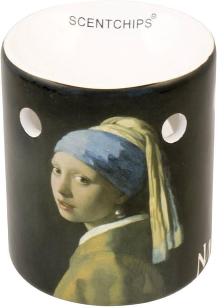 Scentchips brander Oude Meesters Vermeer Meisje Parel - Keramiek