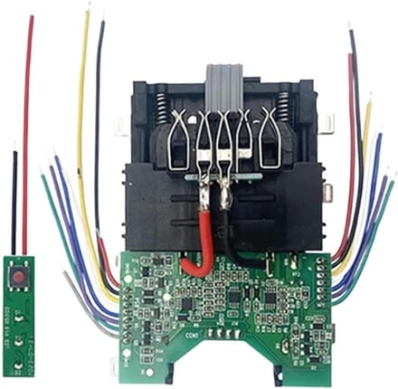 Batterij Bescherming Board - PCB Module - Gereedschap Accu - Overlaad Beveiliging - 8 x 5 x 1 cm