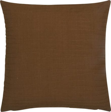 Uneven Stitching Henna Bruin Kussen -45 X 45