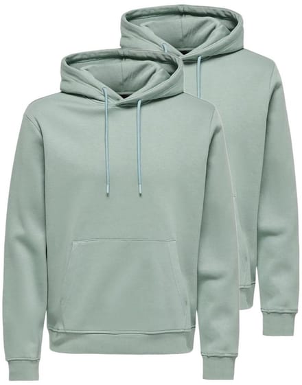Only & Sons Heren hoddie 2 pack Connor