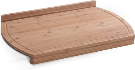 Zeller Snijplank - bamboe - met rand en sapgroef - 58 x 38 cm - hout