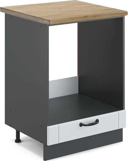 Vicco Fame-Line Ovenombouwkast – 60 cm, WB Eik Wit Landhuis