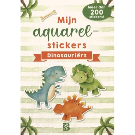 Mijn Aquarelstickers Dinosauriërs
