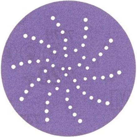 3M 52026 Hookit Purple Multihole Schuurschijven 75mm P240 - 50 stuks