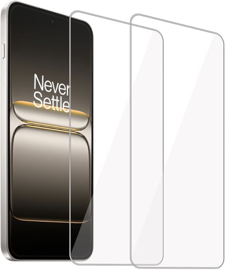 ChiGuard Screenprotector 2x geschikt voor OnePlus Nord 5 Screenprotector - Beschermglas - Curved - GuardCover