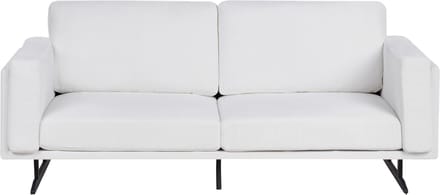 IDRE - Driezitsbank - Wit - Polyester